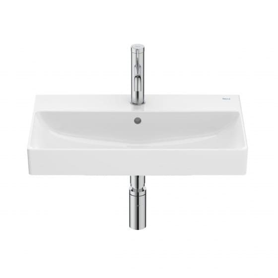 Image of Roca Ona: Compact Wall-Hung Basin (600mm)