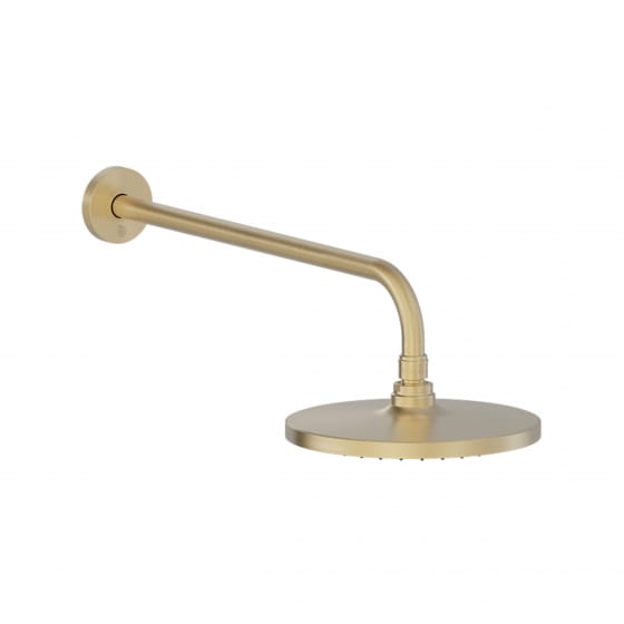 Image of Britton: Hoxton 2.0 Wall-mounted Rain Shower Head & Arm (200mm)