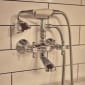 Image of Roca Carmen Wall Mounted Bath Shower Mixer Tap