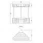 Image of BC Designs Victrion Double Corner Shower Basket