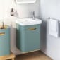 Image of Vitra: Sento Compact Washbasin Unit (50 cm)