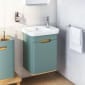 Image of Vitra: Sento Compact Washbasin Unit (50 cm)